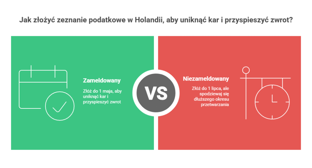 do kiedy trzeba złożyć deklarację w Holandii?