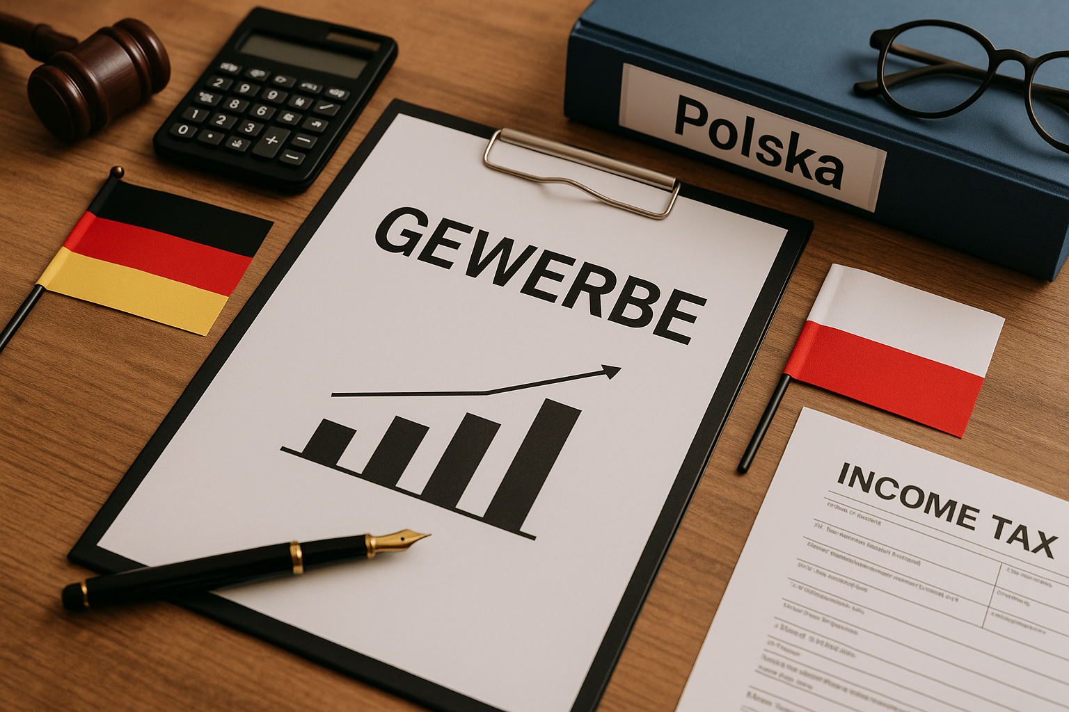 Rozliczenie Gewerbe w Polsce – jak załatwić formalności, prowadząc niemiecką firmę?