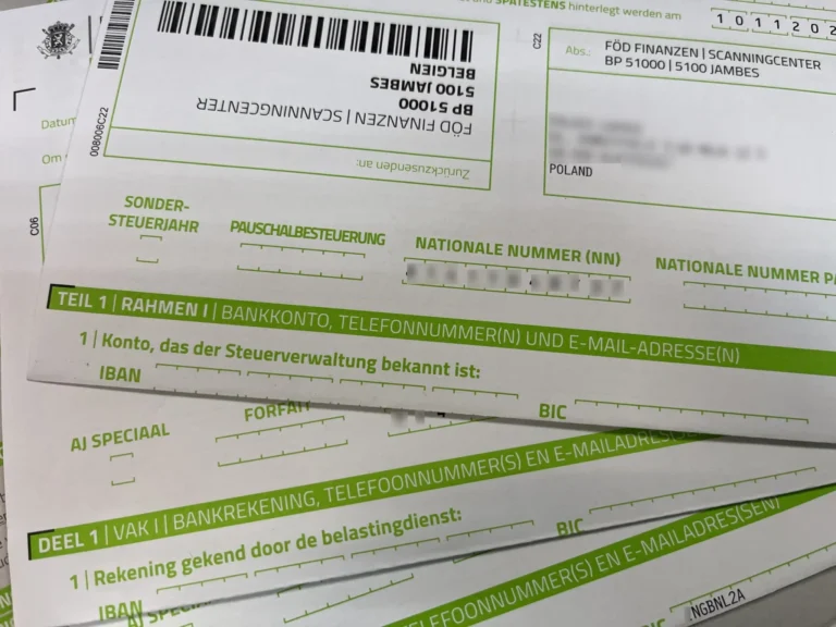 Зелені форми від податкової служби Бельгії — практичний посібник щодо aangifte та податків у Бельгії